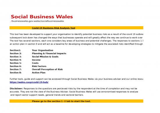 picture_Excel Sheet Download 12061 | Copy Of Covid Business Risk Analysis Tool V2 | Business Form Tools