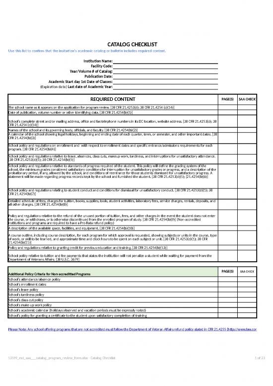 picture Excel Sheet Download 12073 | Md Saa   Catalog Program Review Form | Business Form Tools