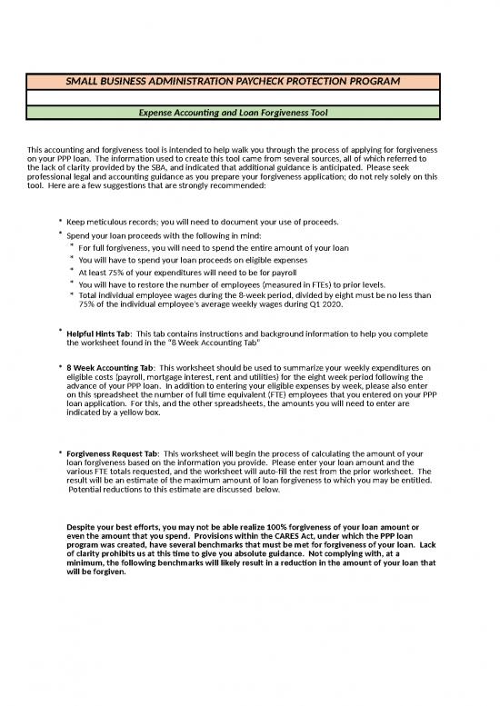picture Excel Sheet Download 12206 | Ppp Forgiveness Apptool | Business Form Tools