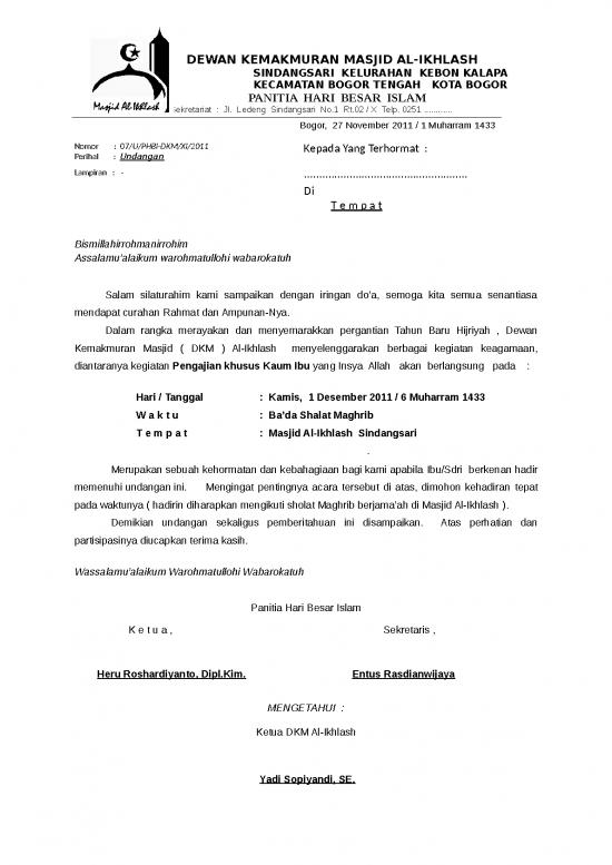 picture_Surat Undangan Pengajian | File Undangan