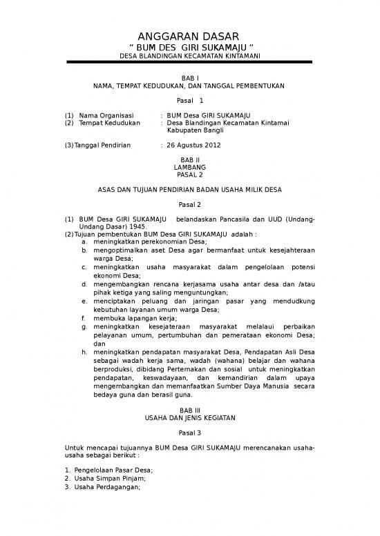 picture1_Presentasi Usaha 12319 | Ad + Art   Bumdes | Literatur Keorganisasian Bumdes