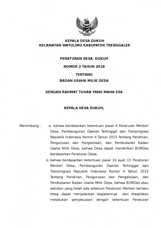 picture_Presentasi Usaha 12326 | Perdes Bumdes 2018 | Literatur Keorganisasian Bumdes