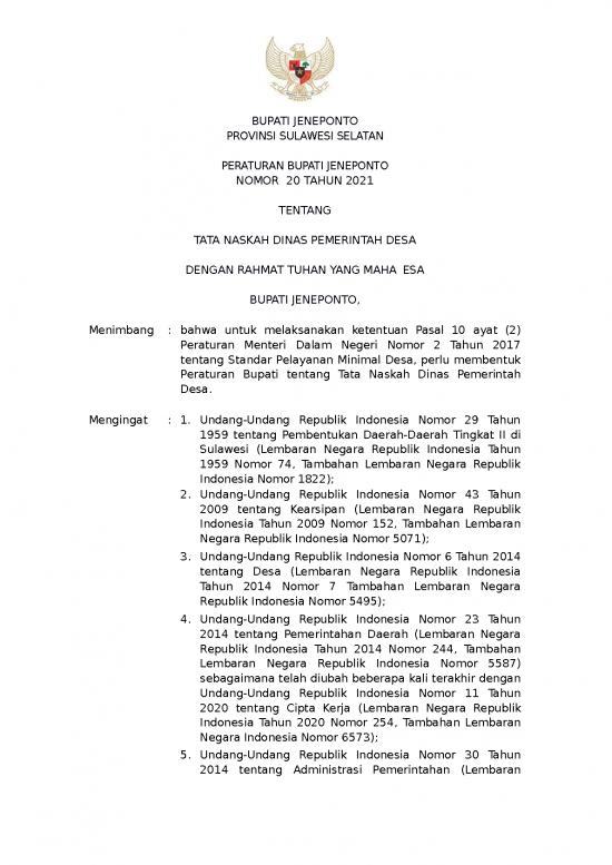 picture1_04 Ranperbup Tata Naskah Dinas Desa