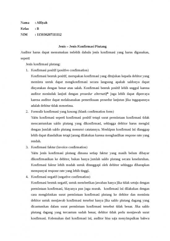 picture_Spread Sheet Blank 12478 | Jenis Jenis Konfirmasi Piutang