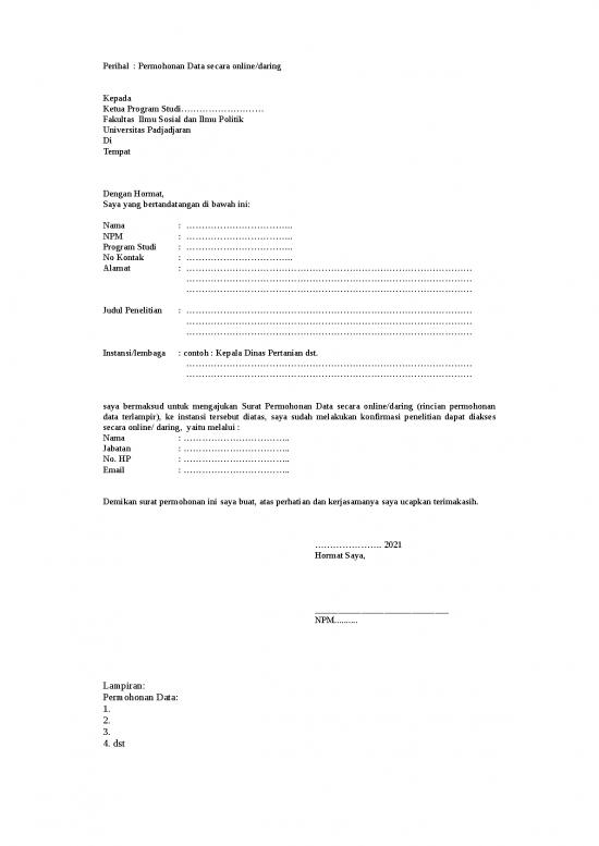 picture_File - Surat Pengantar | Formulir Permohonan Surat Pengantar Izin Penelitian Permohonan Data