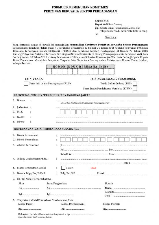 picture_Presentasi Usaha 12531 | Surat Tanda Pendaftaran Waralaba Sptw