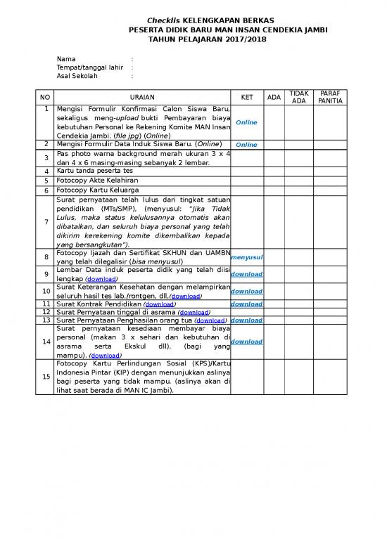 picture1_File - Surat Pernyataan Id 12555 | Checklis Kelengkapan Berkas Ppdb 2015