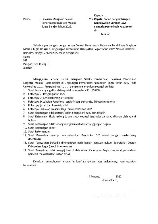 picture1_Surat Lamaran Doc 12695 | Surat Lamaran Tubel Apbd 2022