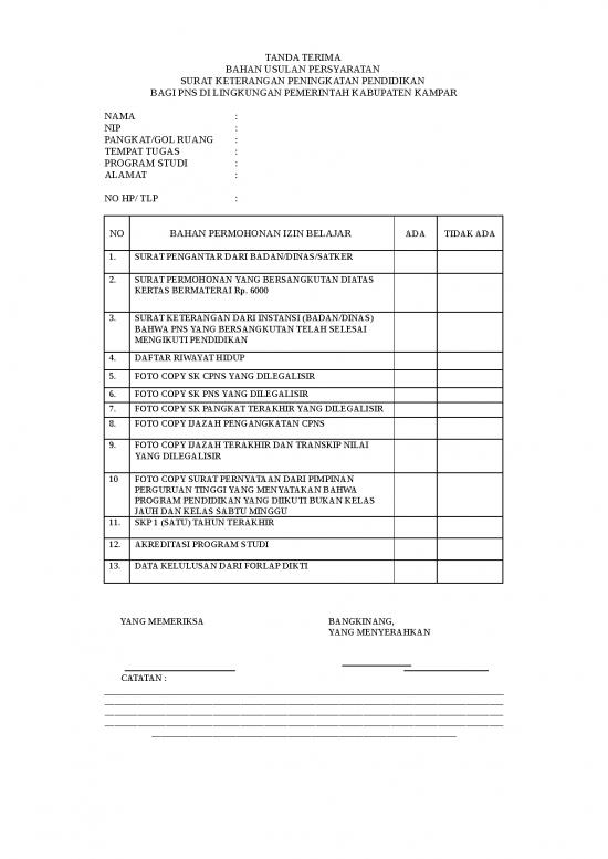 picture File - Daftar Riwayat Hidup Pns Id 12862 | Persyaratan Penerbitan Surat Keterangan Peningkatan Pendidikan