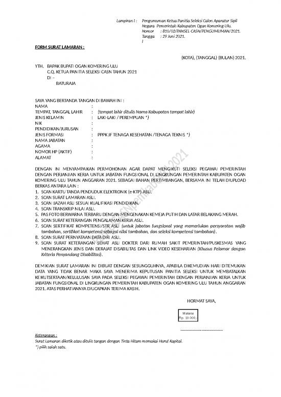 picture1_Surat Lamaran Doc 12882 | Formats Pppk Non Guru 2021 Oku