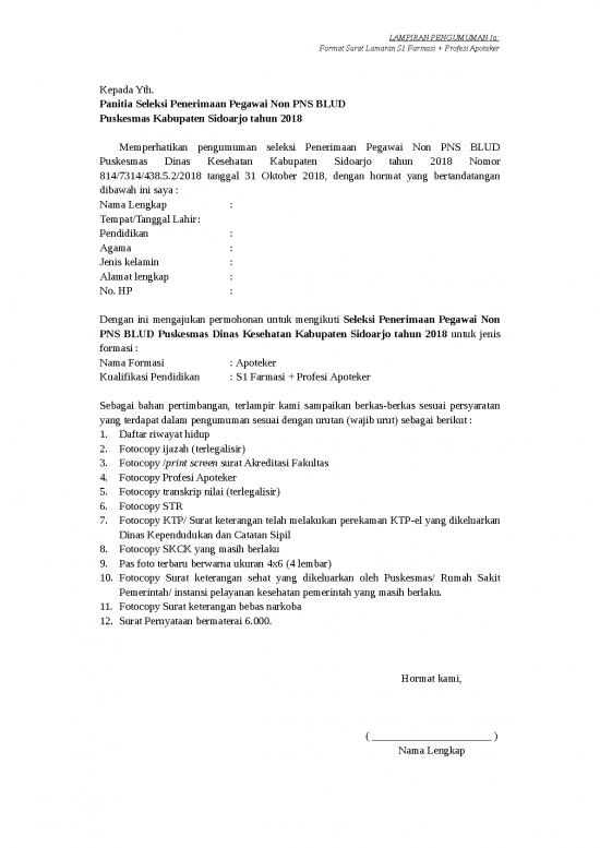 picture1_Surat Lamaran Doc 12903 | Form Lamaran Dinkes
