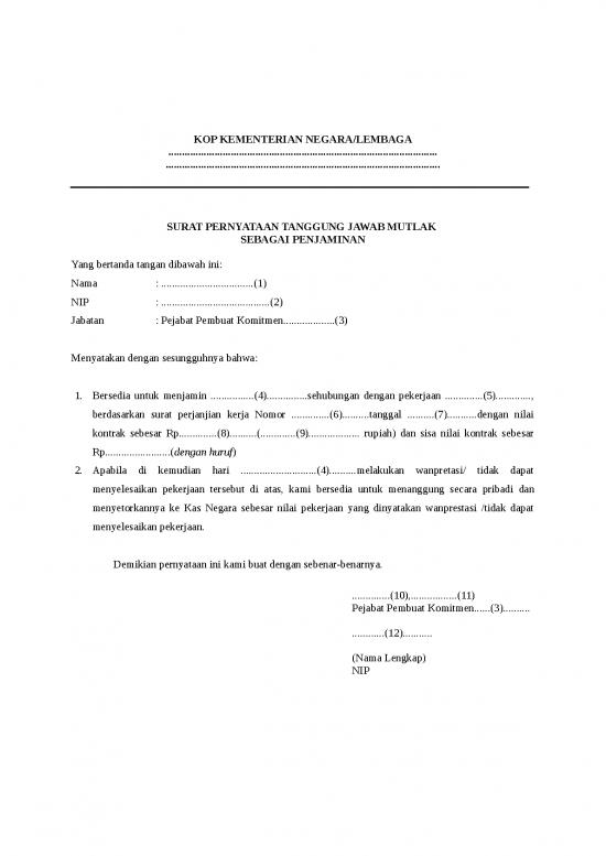 picture1_File - Surat Pernyataan Id 12907 | Sptjm Sebagai Penjaminan