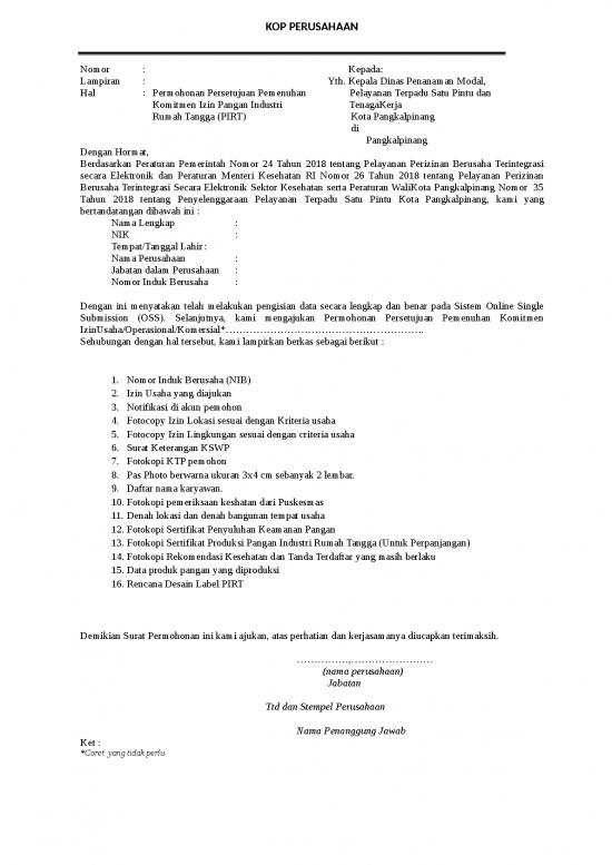 picture1_Presentasi Usaha 12915 | Permohonan Pemenuhan Komitmen Izin Pirt 2021