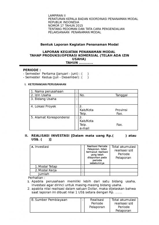 picture_File - Laporan Kegiatan Id 13112 | Formulir Ii Lkpm Tahap Produksi (operasi Komersial)