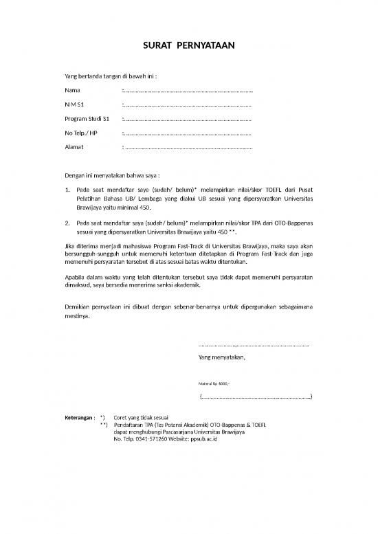 picture1_File - Surat Pernyataan Id 13154 | Surat Pernyataan Fast Track