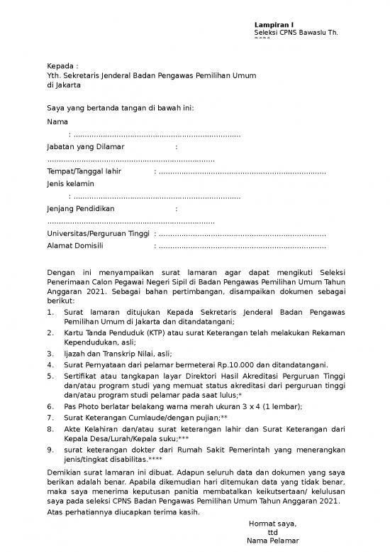 picture1_Surat Lamaran Doc 13206 | Lampiran I Surat Lamaran Cpns 2021