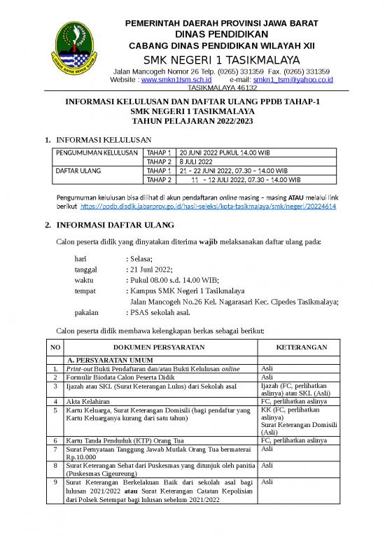 picture_Daftar Ulang Ppdb Smkn 1 Tsm 2022