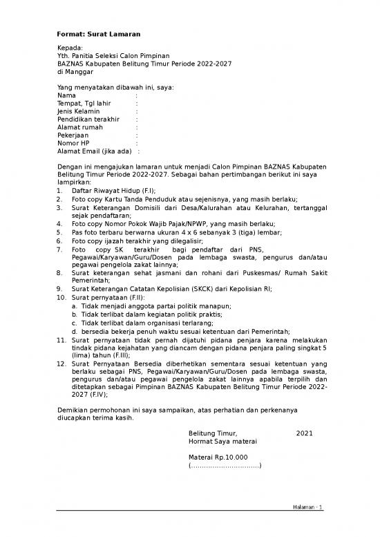 picture1_File - Daftar Riwayat Hidup Id 13370 | Unduh Format Surat Baznas