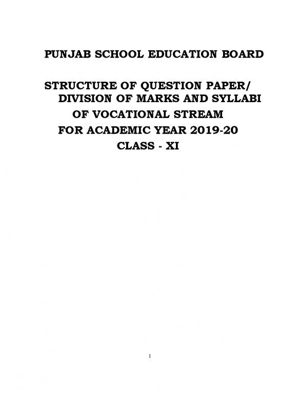 picture1_General Science Pdf In English 124735 | 1syllabus 2019 20 Vocational Stream
