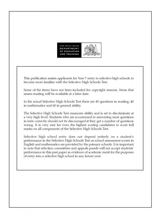 picture_General Ability Test Pdf 123914 | 2003 Shstest3ga