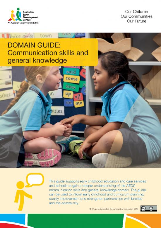 picture General Knowledge Pdf 123491 | Aedc Sa Domain Guide Comms Skills