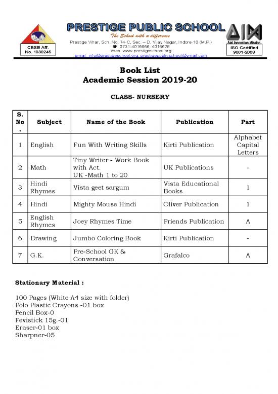 picture General Knowledge Pdf 123132 | Book List 2019 20