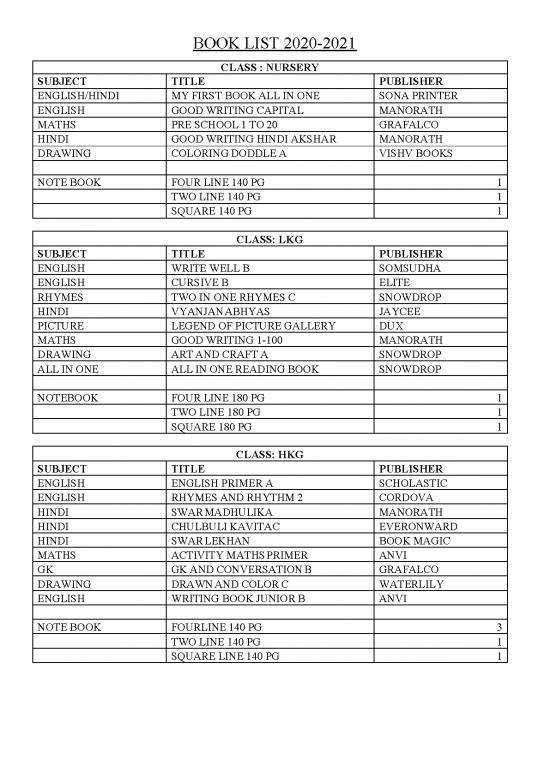 picture General Knowledge Pdf 123058 | Booklist