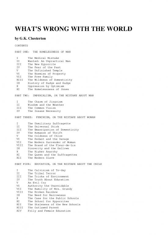 picture1_Chesterton Whats Wrong With The World