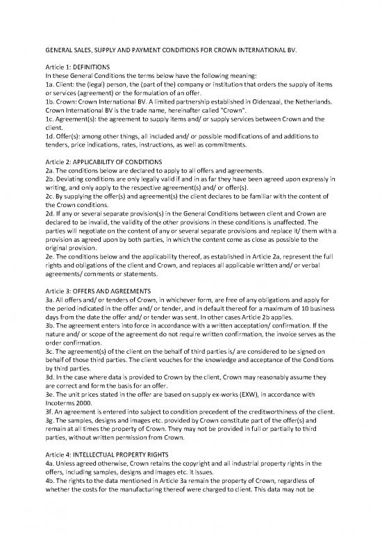 picture1_One Person Company Pdf 125030 | Crown International  General Terms And Conditions