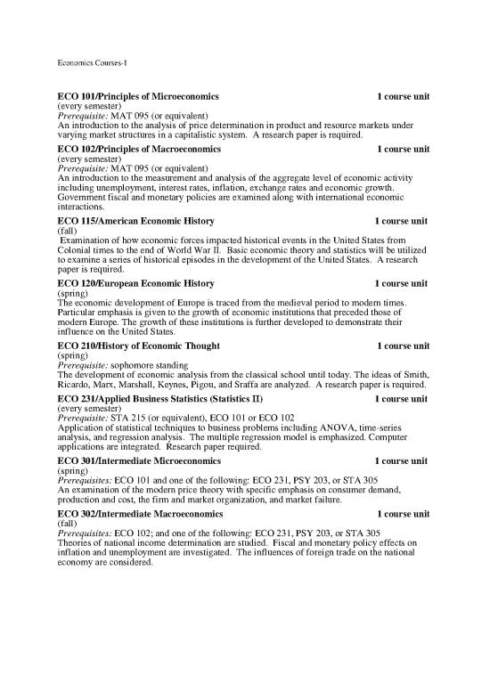 picture Economics Pdf 125305 | Economics Courses
