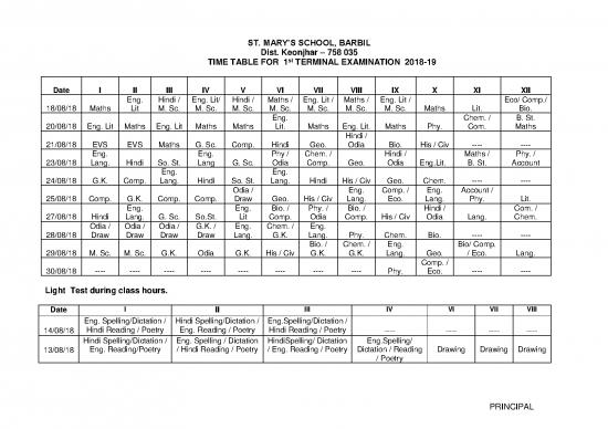 picture_Exa Time Table St I Xii 3