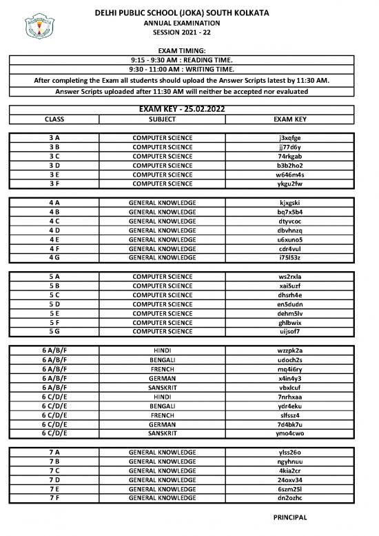 picture General Knowledge 2021 Pdf 122778 | Exam Key 2022