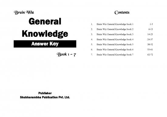 picture General Knowledge Pdf 123716 | Gk Answer Key New