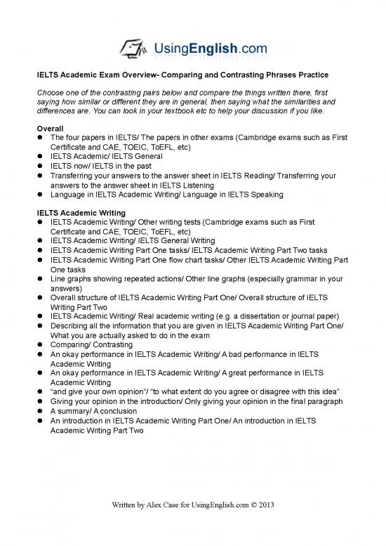 picture_General Reading Pdf 123789 | Ielts Academic Exam Overview Comparing And Contrasting Phrases Practice