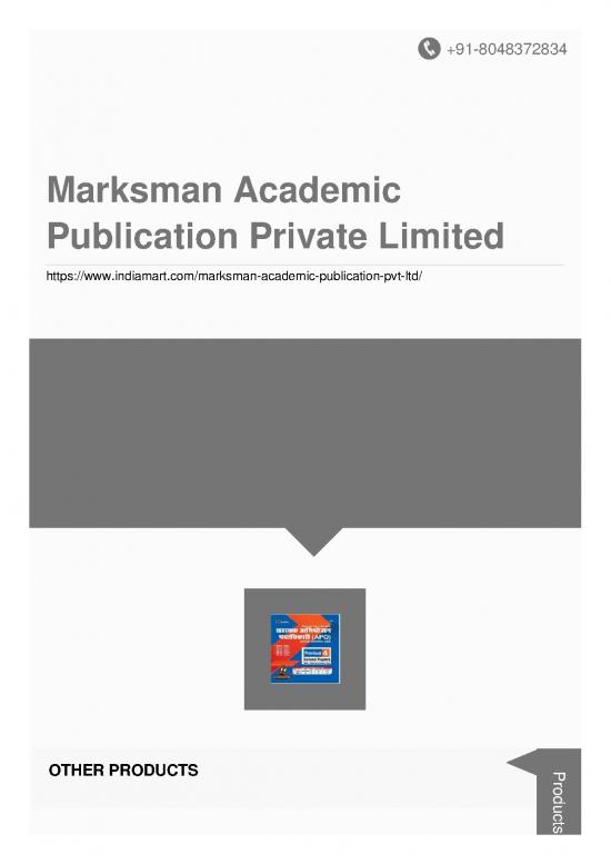 picture1_General Studies Book Pdf 125112 | Marksman Academic Publication Private Limited