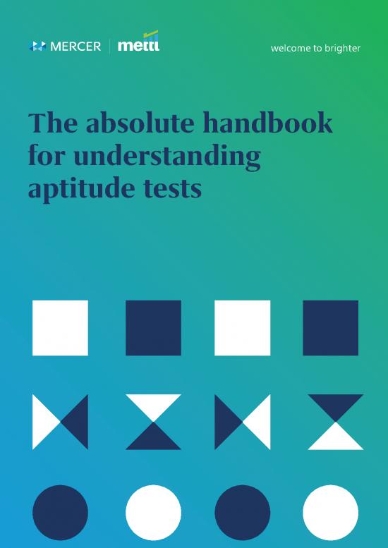 picture_Career Pdf 124863 | Mm The Absolute Handbook For Understanding Aptitude Tests