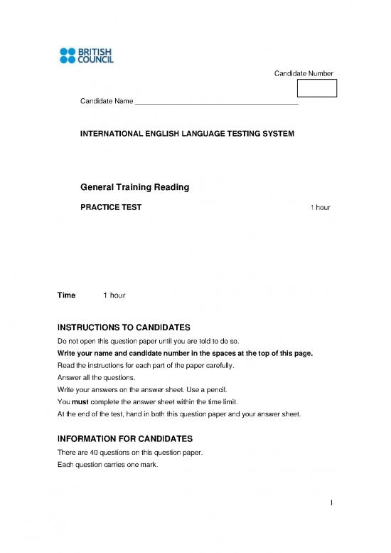 picture1_General Reading Pdf 123441 | Practice Test Reading General Training