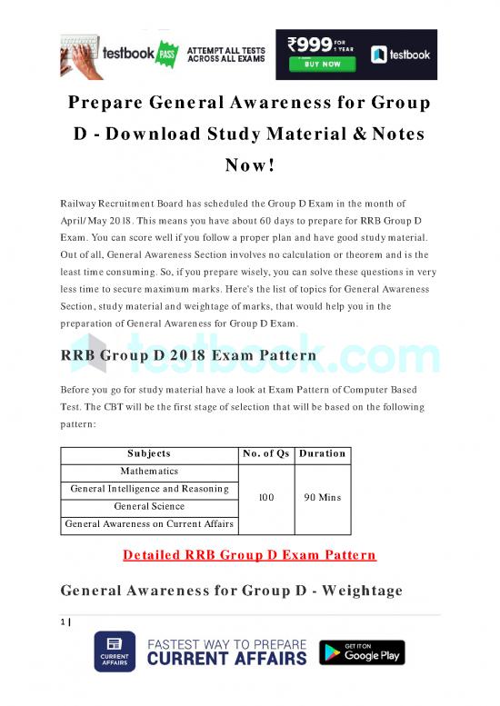 picture1_General Awareness Pdf 122745 | Prepare General Awareness For Group D 1