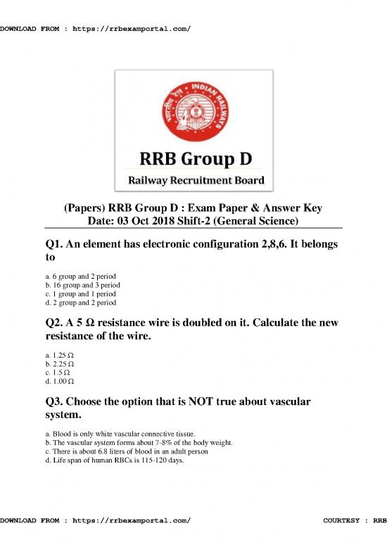 picture1_Railway Group D Papers General Science 03 Oct 2018 Shift 2