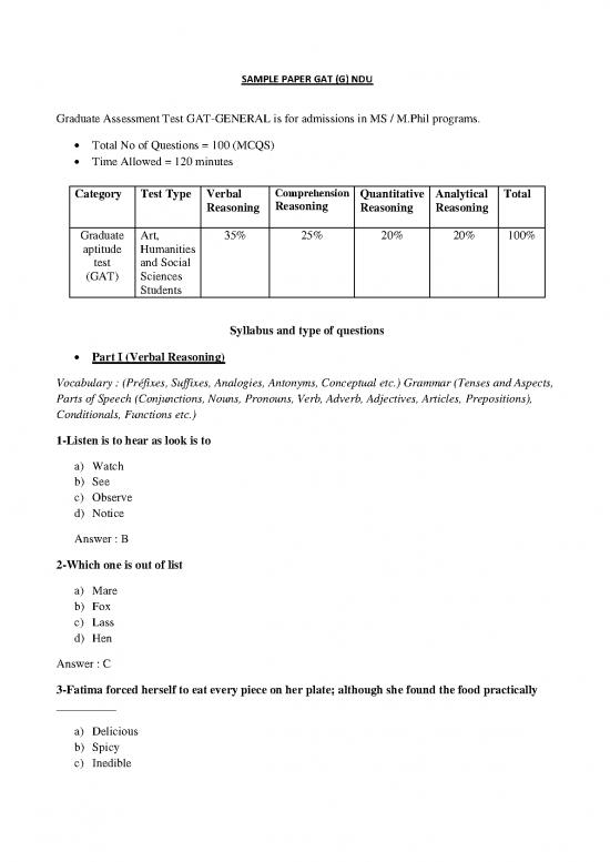 picture_General Aptitude Pdf 124830 | Sample Paper Gat(g)ndu Mphil Sp 2022