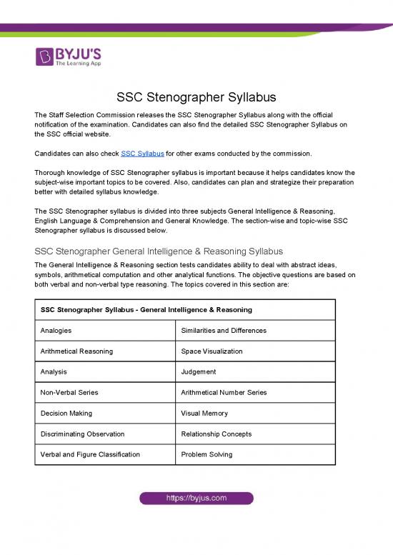 picture_Objective General English Pdf 123906 | Ssc Stenographer Syllabus