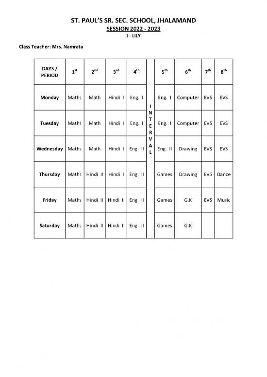 picture_Timetable Lkg Xii New