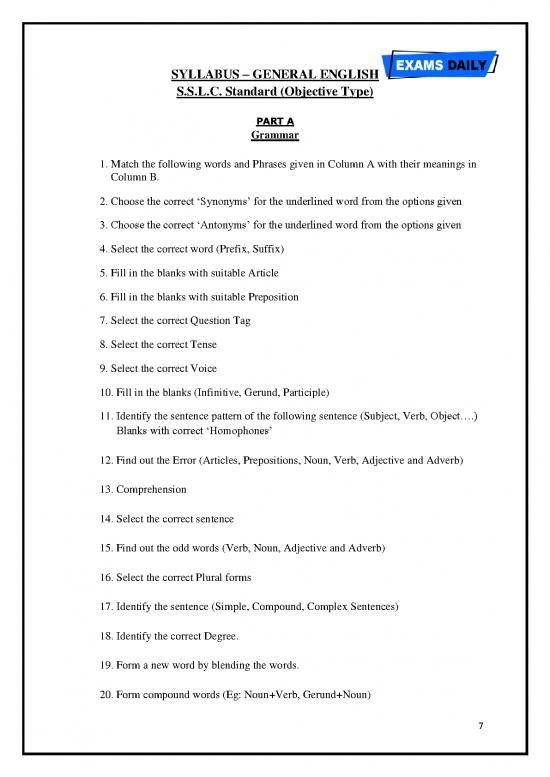 picture1_Objective General English Pdf 123311 | Tnpsc Group 4 English Syllabus