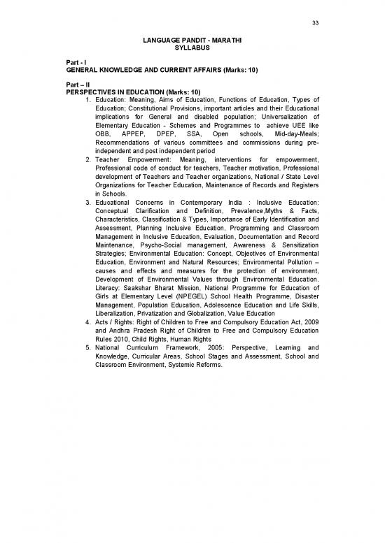 picture General Knowledge In Marathi Pdf 124958 | Ts Dsc Language Pandit Marathi Syllabus