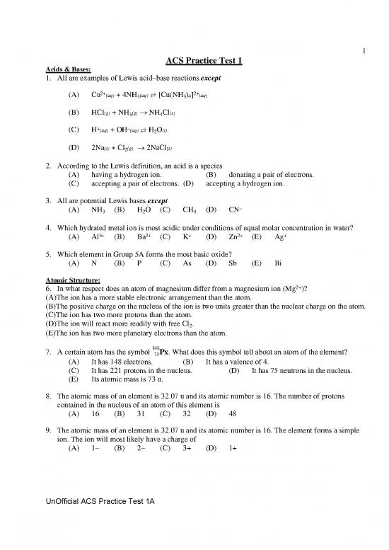 picture1_Hydrogen Pdf 123365 | Unofficialacspracticetest01a