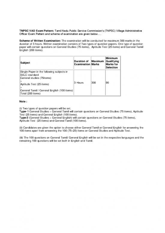 picture_General Studies For Tnpsc Pdf 124587 | Village Administration Officers