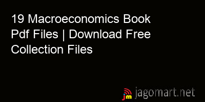 picture 19 Macroeconomics Book Pdf Files | Download Free Collection Files