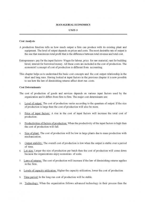 picture Theory Of Firm In Managerial Economics Pdf 127500 | 18mco12c U3