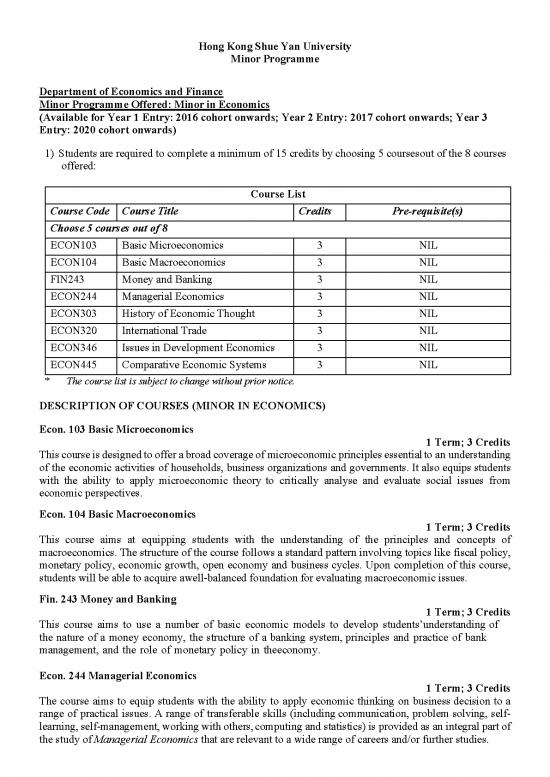 picture Basic Microeconomics Pdf 127046 | 2016 Minor Econ V1