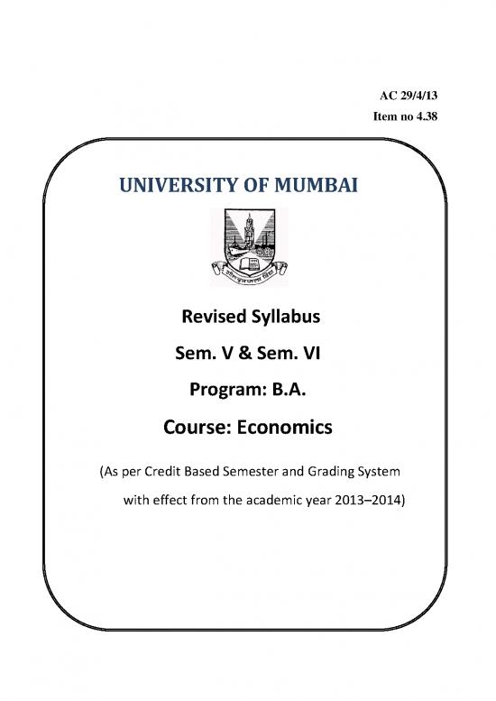 picture_Economics Pdf 125379 | 38 Tyba Economics